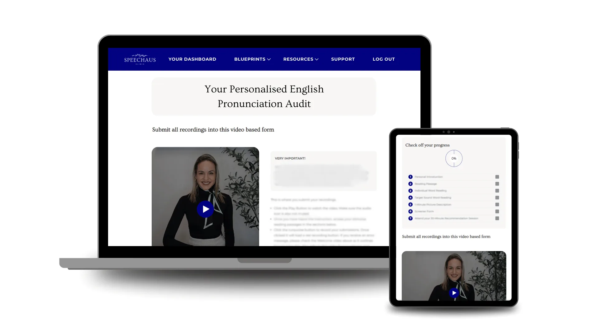 Online accent reduction